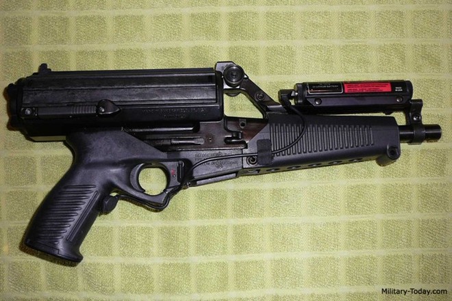 Hình ảnh tiểu liên Calico M950 với hộp tiếp đạn “có một không hai“ - Ảnh 3.