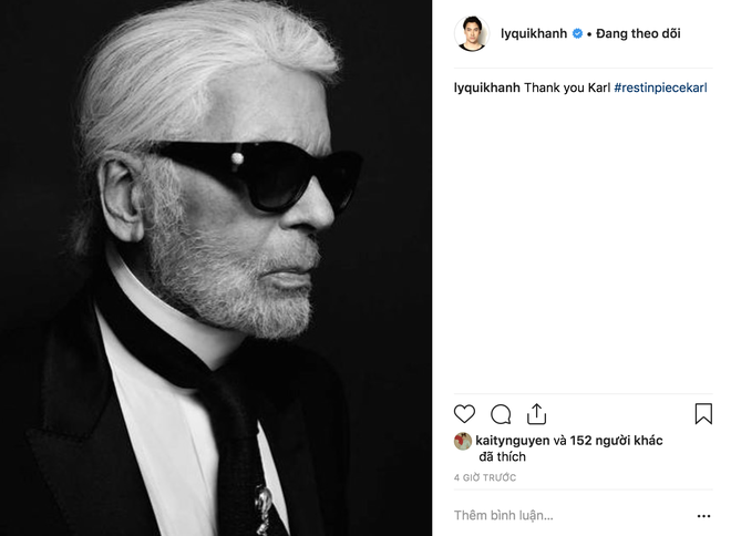 Hoa hậu Mai Phương Thuý, Á hậu Phương Nga và nhiều NTK, stylist thương tiếc trước sự ra đi của huyền thoại thời trang Karl Lagerfeld - Ảnh 5.
