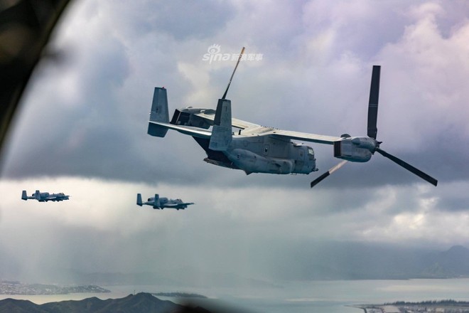 Toan tính lạ của Mỹ khi cho MV-22 Osprey phối hợp tác chiến cùng A-10 Thunderbolt II - Ảnh 2.