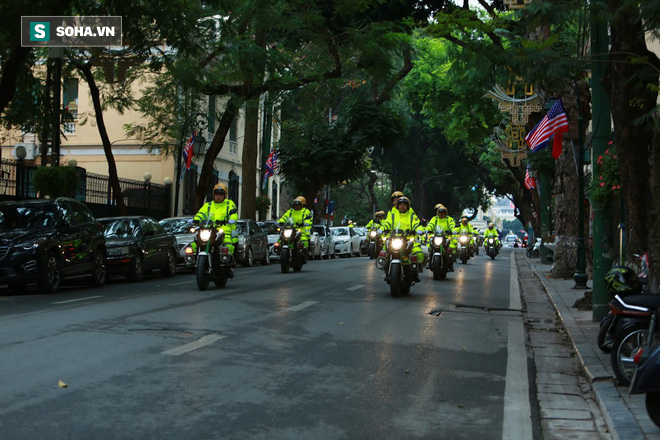 Công an Hà Nội triển khai xe bọc thép, Hummer chống đạn bảo vệ thượng đỉnh Mỹ - Triều - Ảnh 12.