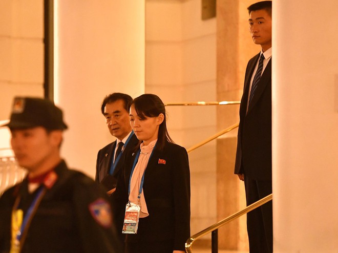 Em gái ông Kim Jong-un cùng quan chức Triều Tiên bất ngờ xuất hiện tại khách sạn Metropole - Ảnh 2.