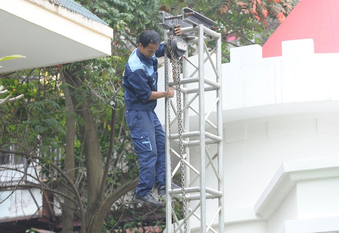 Học sinh trường mẫu giáo Việt Triều háo hức đón phái đoàn Triều Tiên tới thăm - Ảnh 19.