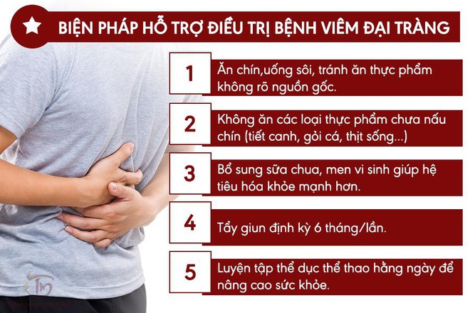 Bệnh viêm đại tràng: Nguyên nhân, triệu chứng và cách chữa bệnh cấp, mãn tính - Ảnh 3.