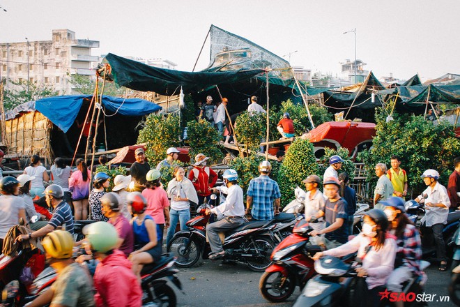 Ngắm nhìn chợ hoa lớn nhất Sài Gòn tấp nập thuyền bè ngày cuối năm - Ảnh 15.