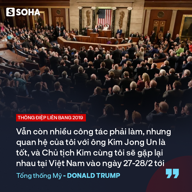 TT Trump kêu gọi “đoàn kết, hợp tác” trong TĐLB, cho biết sẽ gặp ông Kim Jong-un tại Việt Nam - Ảnh 13.