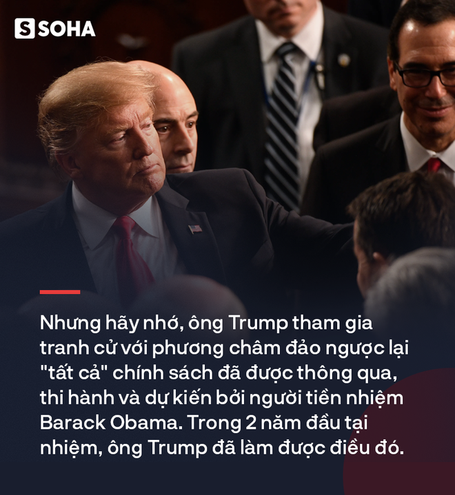 Ông Trump liên tục kêu gọi lựa chọn sự vĩ đại, nhưng Thông điệp Liên bang có thể là mở đầu của bế tắc - Ảnh 1.