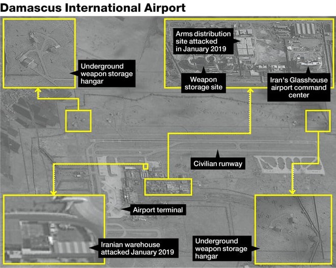 Iran rút hoàn toàn khỏi sân bay Damascus, đòn oanh tạc của Israel đã thành công? - Ảnh 1.