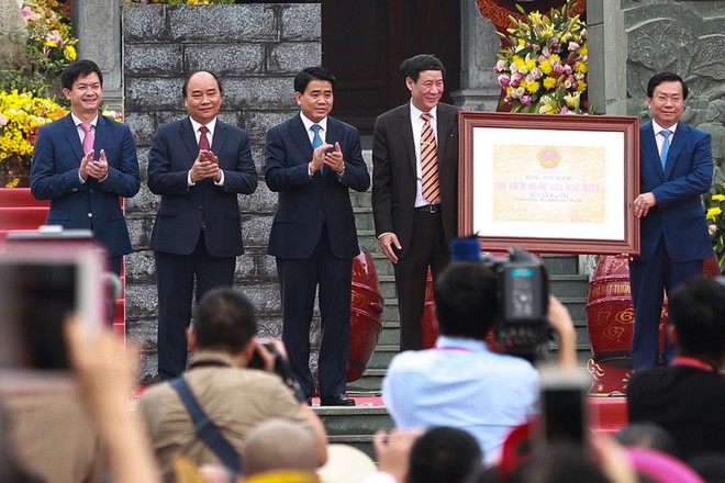 Thủ tướng Nguyễn Xuân Phúc dự lễ kỷ niệm 230 chiến thắng quân Thanh xâm lược tại Lễ hội Gò Đống Đa - Ảnh 9.