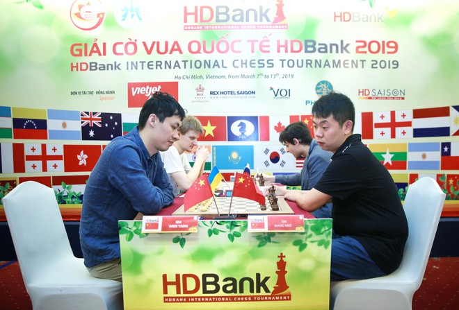 Đương kim vô địch châu Á Wang Hao đăng quang giải HDBank 2019 - Ảnh 1.