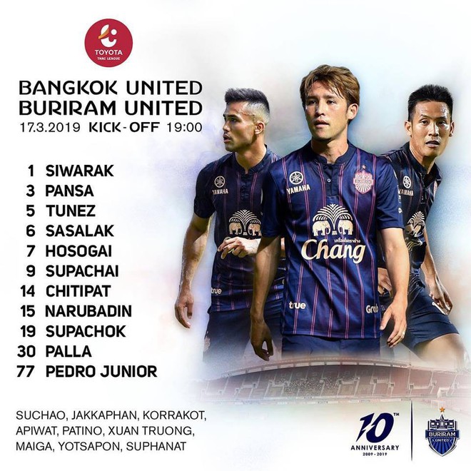 TRỰC TIẾP Bangkok United vs Buriram United (19h00): Dấu hỏi dành cho Xuân Trường - Ảnh 2.