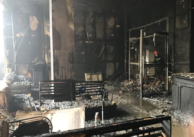 Hiện trường tan hoang trong vụ cháy kinh hoàng tại khu tổ hợp khách sạn, quán bar Avatar - Ảnh 14.