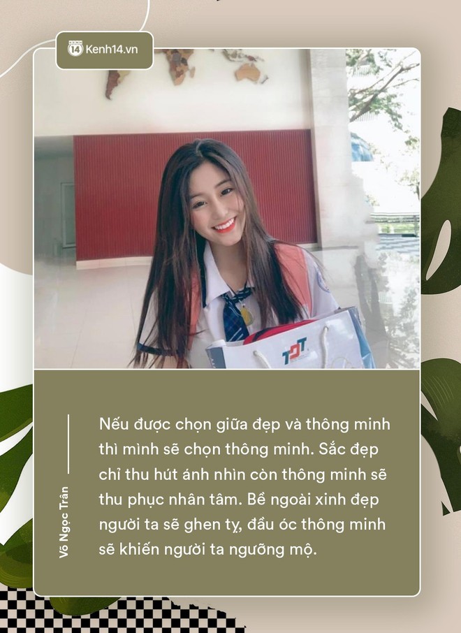 Võ Ngọc Trân - nữ sinh cấp 3 đang hot nhất Sài Gòn: Không cần người đẹp trai và quá giàu có vì mình có thể kiếm được tiền - Ảnh 5.