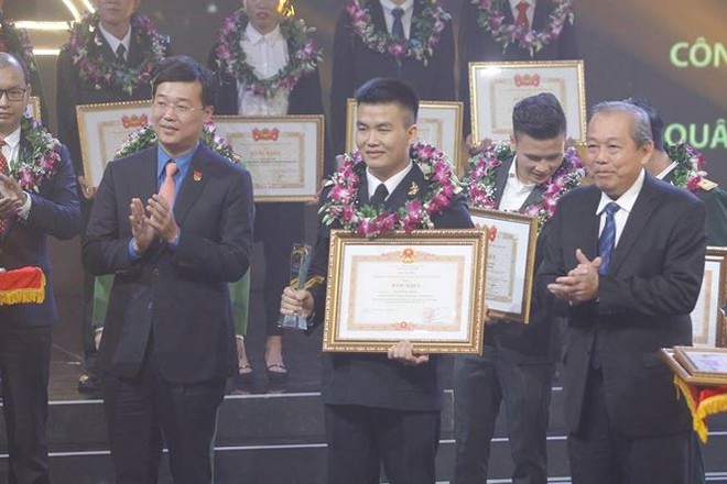 Trao giải 10 Gương mặt trẻ Việt Nam tiêu biểu năm 2018 - Ảnh 4.