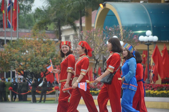 An ninh siết chặt, xe bọc thép sẵn sàng, ga Đồng Đăng chuẩn bị cho lễ tiễn Chủ tịch Kim Jong-un về nước - Ảnh 17.