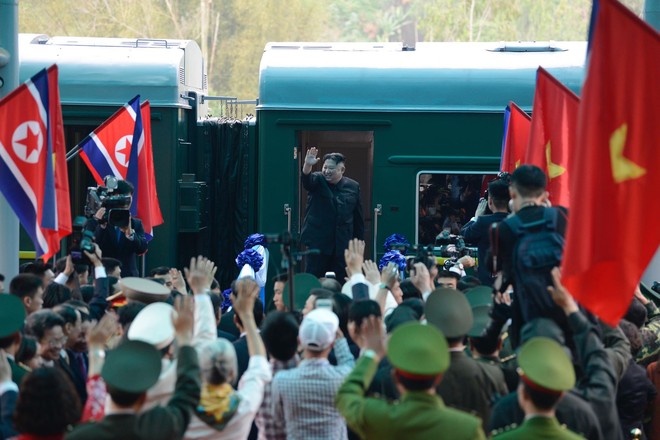 [Ảnh] Toàn cảnh hành trình từ Hà Nội đến Đồng Đăng của Chủ tịch Triều Tiên Kim Jong-un - Ảnh 73.