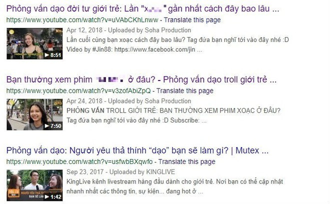 Trào lưu “phỏng vấn dạo”: Kiếm tiền bằng sự dung tục - Ảnh 1.