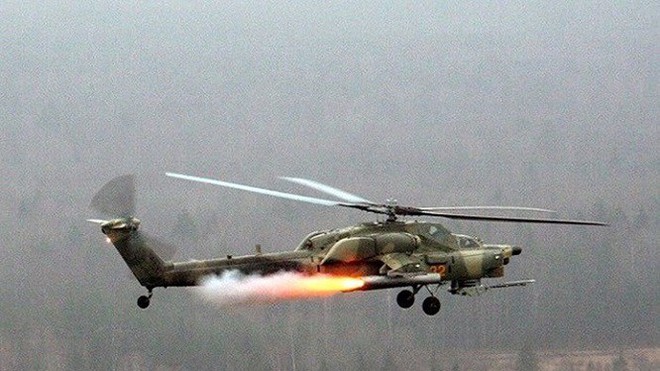 Nuốt bụi: Siêu thợ săn đêm Mi-28NM tôi luyện trong cát nóng Syria - Khủng bố khiếp sợ - Ảnh 2.