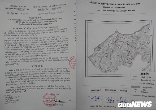 Ban quản lý rừng phòng hộ ở Nghệ An lập dự án “ma” rút tiền Nhà nước: Công an vào cuộc - Ảnh 1.