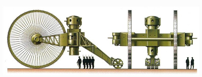 Chiếc xe tăng lớn nhất nhưng cũng... vô dụng nhất thế giới - Ảnh 7.