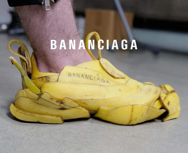 Hot nhất trên mạng hôm nay là đôi giày Balenciaga làm từ vỏ chuối: Có tiền cũng không mua được đâu! - Ảnh 2.