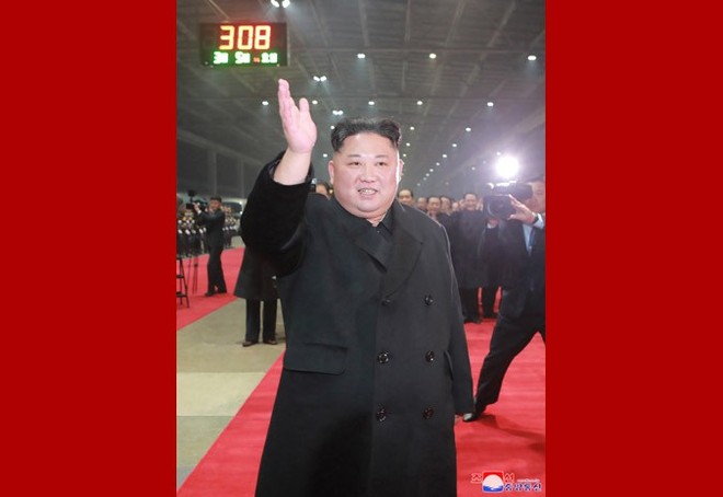 KCNA: Ông Kim Jong Un đã về tới Triều Tiên, tiếng hô Muôn năm vang vọng bầu trời Bình Nhưỡng - Ảnh 1.