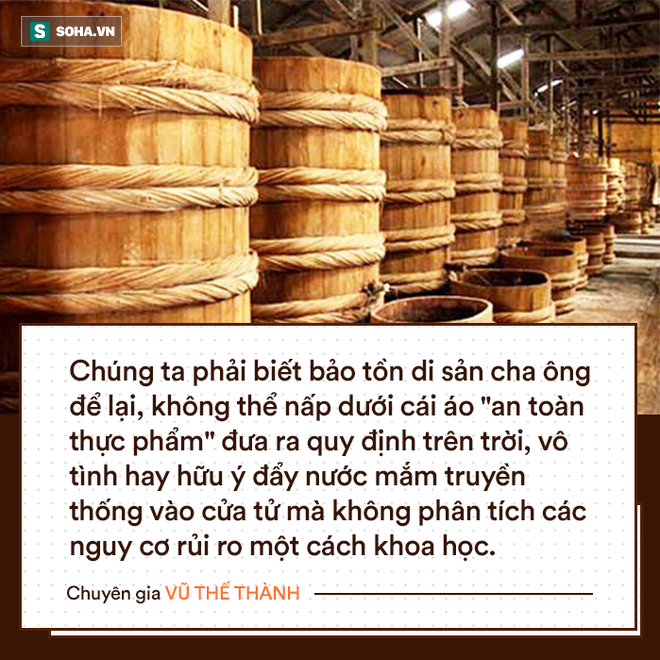 Chuyên gia Vũ Thế Thành: Đừng nấp dưới cái áo an toàn thực phẩm, đẩy nước mắm truyền thống vào cửa tử! - Ảnh 3.