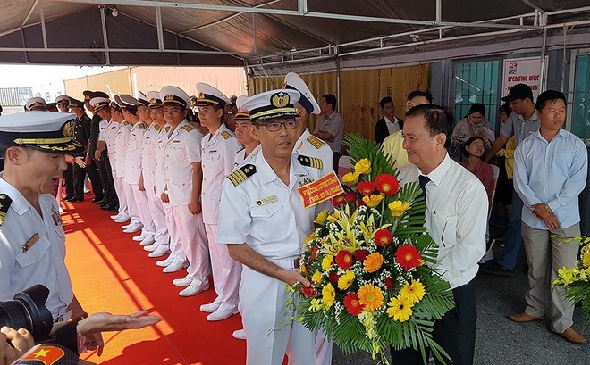 Ngắm đôi tàu huấn luyện Nhật Bản vừa đến Đà Nẵng - Ảnh 1.