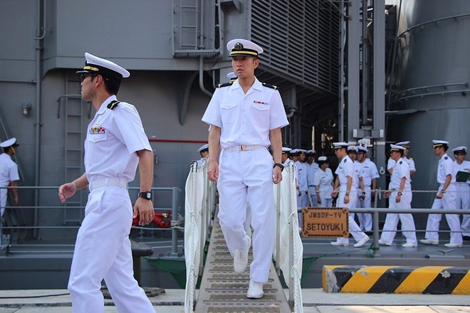 Ngắm đôi tàu huấn luyện Nhật Bản vừa đến Đà Nẵng - Ảnh 9.