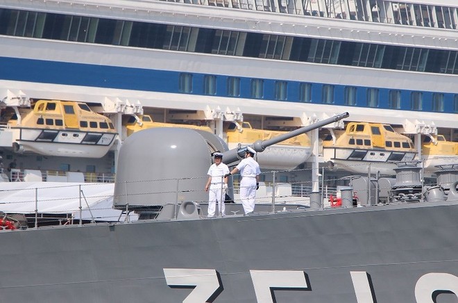 Ngắm đôi tàu huấn luyện Nhật Bản vừa đến Đà Nẵng - Ảnh 5.