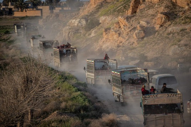 Cận cảnh chiến dịch vũ bão hủy diệt thành trì cuối cùng của IS ở Syria - Ảnh 11.