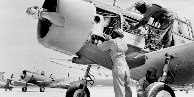 Hình ảnh những phi công da màu của Mỹ trong Thế chiến II - Ảnh 5.