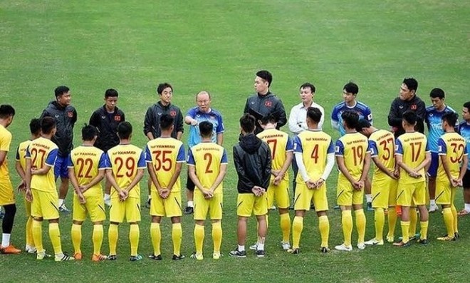 AFF: HLV Park Hang-seo có 10 trợ lý tại vòng loại U-23 châu Á - Ảnh 1.