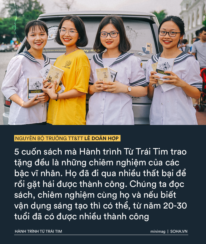 Phát biểu truyền cảm hứng sâu sắc của vị Bộ trưởng mê sách trong Hành trình Từ Trái Tim - Ảnh 6.