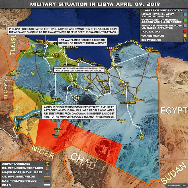 Chiến sự Libya đảo chiều nhanh chóng - Đầu não nhiều đơn vị GNA bị đánh tan hoang, tình hình nguy ngập - Ảnh 11.