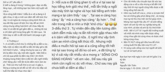 Văn Toàn viết thư kể tội, bị Xuân Trường tung lên mạng đúng ngày sinh nhật - Ảnh 1.