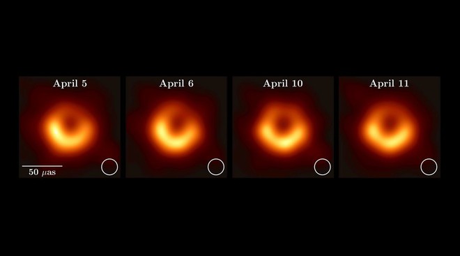 Lý giải nguyên nhân ảnh chụp hố đen vũ trụ có vòng tròn màu cam - Ảnh 2.
