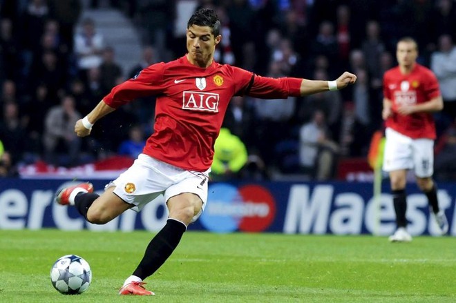 Cristiano Ronaldo goal (vs FC Porto) - 16/04/2009 on Make a GIF