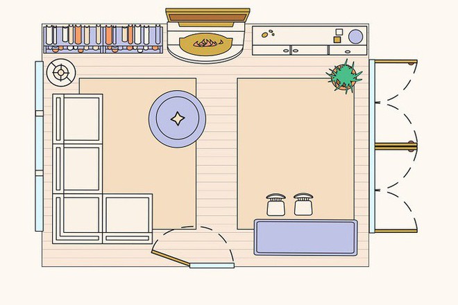 Có 10 bản vẽ thiết kế phòng khách cực tỉ mỉ này thì bạn còn lo gì việc trăn trở xem bố trí phòng khách thế nào cho hợp lý - Ảnh 9.