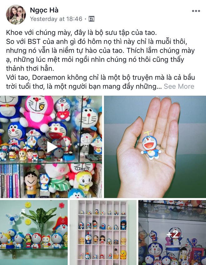 Cô gái dành cả thanh xuân để sưu tập Doraemon mặc cho gia đình và bạn bè giục lấy chồng - Ảnh 1.