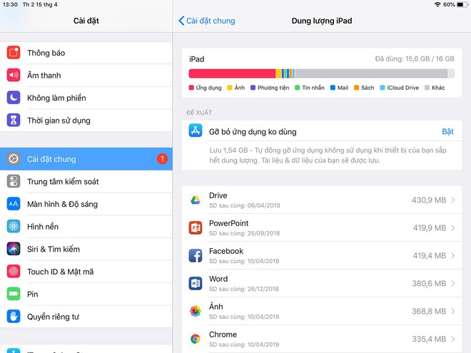 Xử lý tình trạng iPad bỗng dưng chạy chậm thế nào? - Ảnh 5.