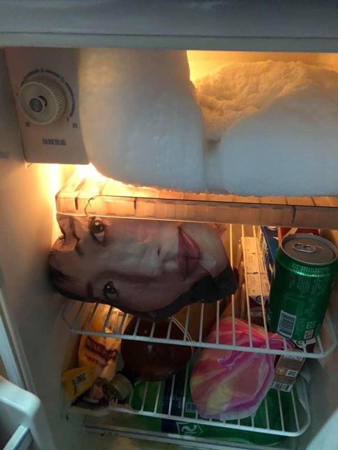 Mở tủ lạnh, người chồng đứng hình khi nhìn thấy khuôn mặt cô gái mỉm cười bên trong - Ảnh 1.