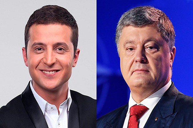 Bầu cử Tổng thống Ukraine: Danh hài Zelensky áp đảo trước Poroshenko - Ảnh 1.