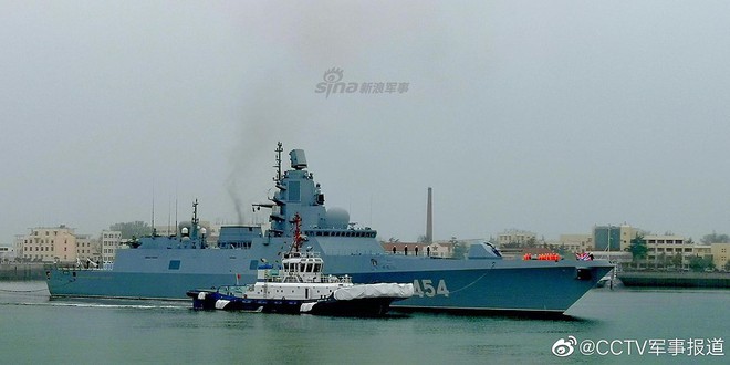 [ẢNH] Gepard 3.9 Việt Nam sánh vai cùng dàn chiến hạm hiện đại tại Trung Quốc - Ảnh 3.