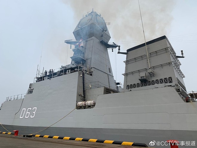 [ẢNH] Gepard 3.9 Việt Nam sánh vai cùng dàn chiến hạm hiện đại tại Trung Quốc - Ảnh 6.