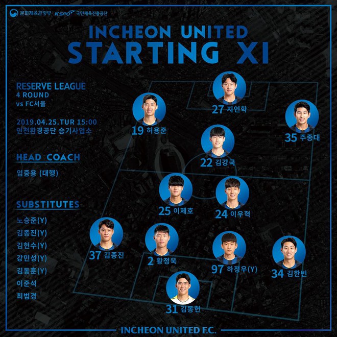 Công Phượng vắng mặt trong đội hình Incheon United thi đấu tại R-League - Ảnh 1.