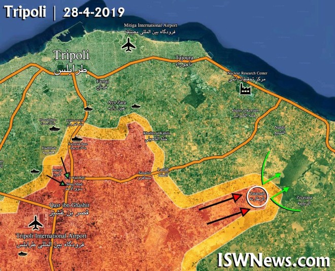 Lò lửa Libya nóng rực - Nhiều máy bay lạ tham chiến - Ảnh 5.