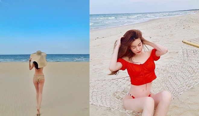 48 tuổi, Hoa hậu Giáng My vẫn tự tin diện bikini đọ dáng cùng đàn em - Ảnh 5.