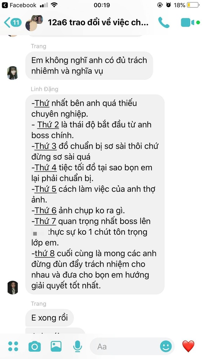 Bị tố chụp kỷ yếu không có tâm và bắt hoàn tiền, studio đăng cả trăm bức ảnh nhờ dân mạng phân xử - Ảnh 1.