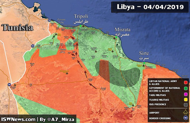 Libya nóng hơn bao giờ hết: Chiến tranh bất ngờ lan rộng, một Syria hoàn toàn mới - Ảnh 1.