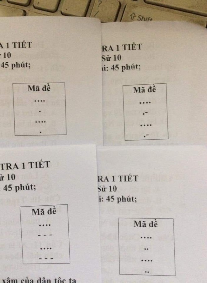 Khi thầy cô sở hữu IQ 200 làm mã đề thi: Chỉ thêm 1 dấu chấm, 1 dấu phẩy cũng khiến học sinh khóc thét - Ảnh 3.